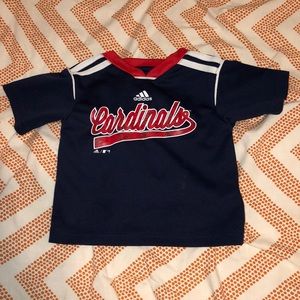 A Red, White and Blue Cardinals Jersey